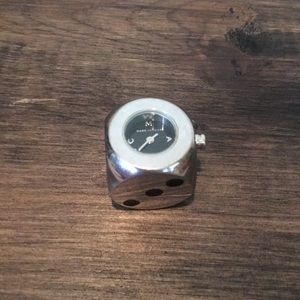Marc Jacobs dice watch pendant for necklace